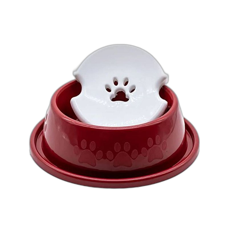 Bebedouro Pelos Longos para Cães - Vermelho