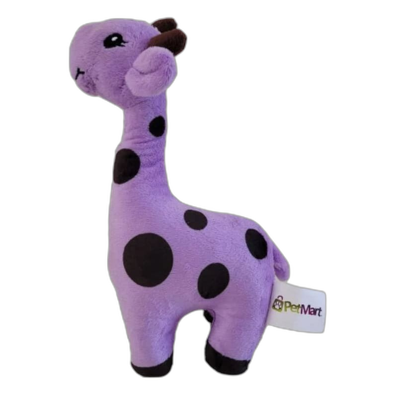 Brinquedo Pelúcia Girafinha para cães - Lilás
