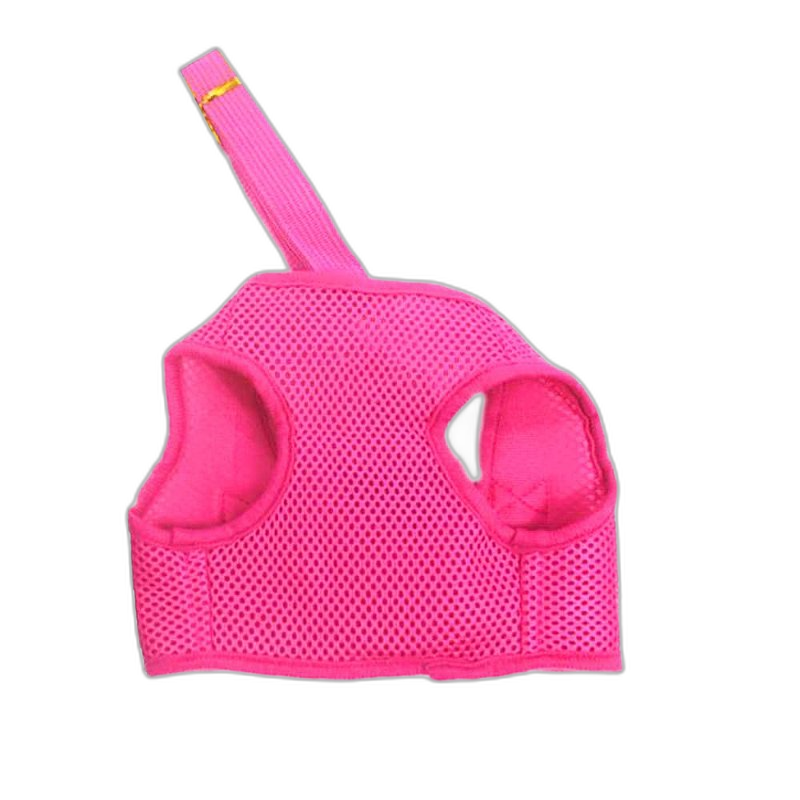 Conjunto Peitoral e Guia Confort - Rosa