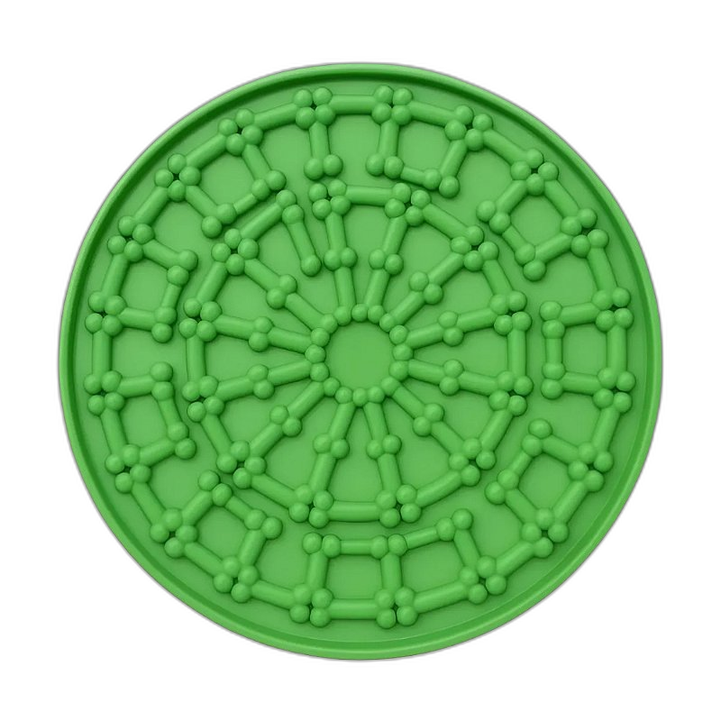 Comedouro Interativo de Silicone - Verde