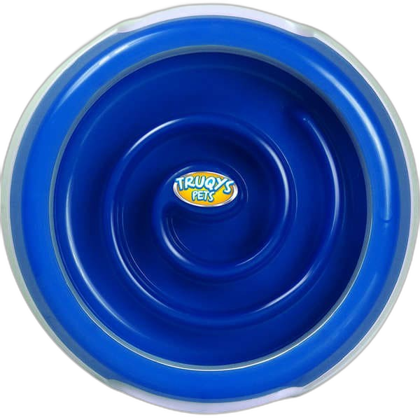 Comedouro Truqys Pets Slow Food - Azul - foto 3