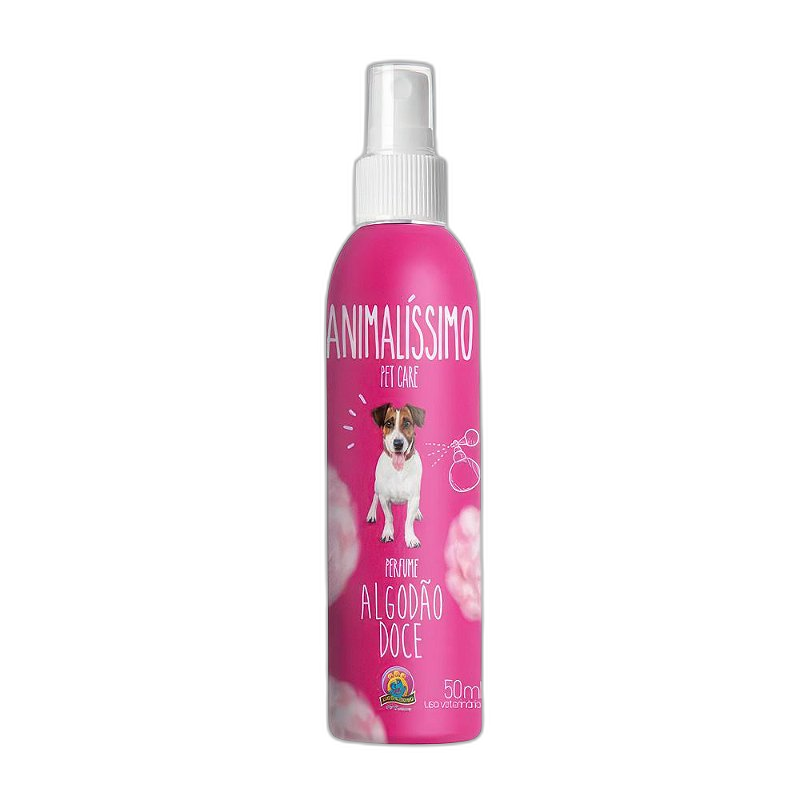 Colônia Algodão Doce para Cachorro - 50ml