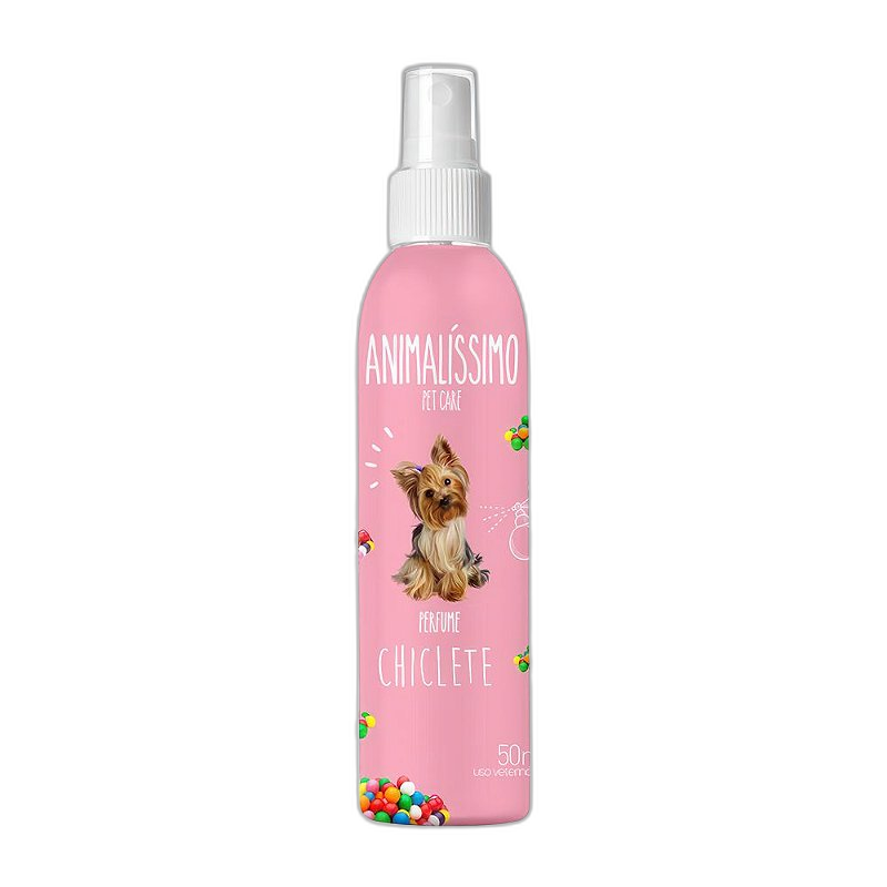 Colônia Chiclete para Cachorro - 50ml