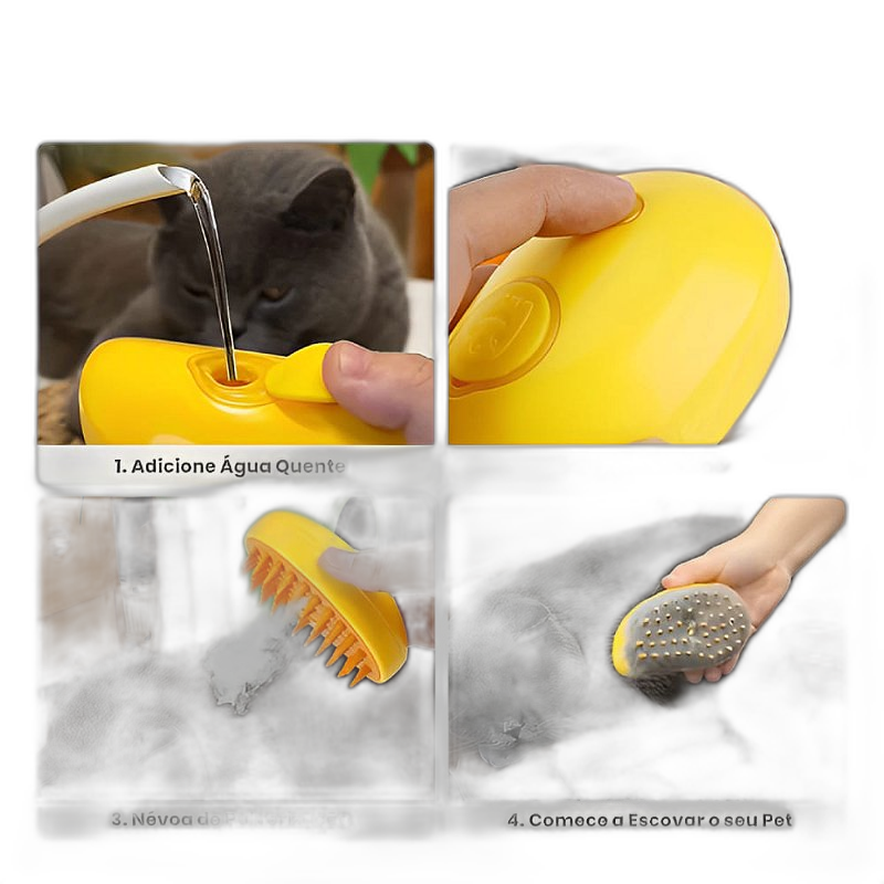 Escova a Vapor para Gatos - foto 4