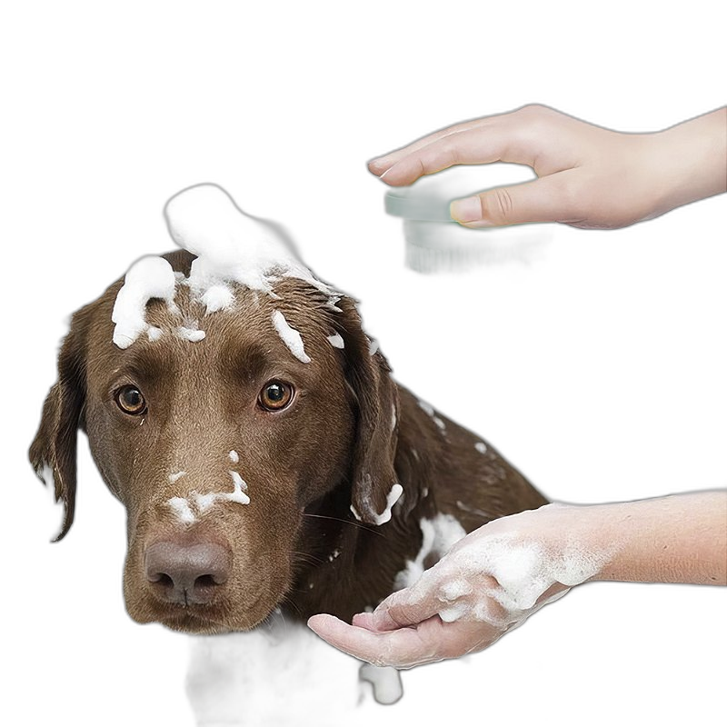 Escova Porta Shampoo de Banho Pet - foto 4