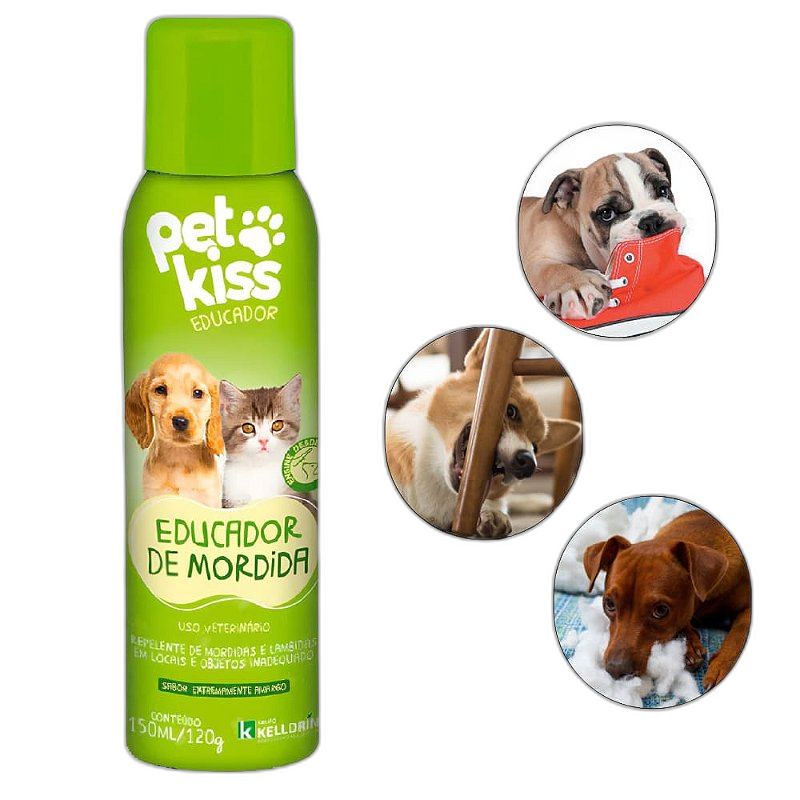 Educador Anti Mordidas e Lambidas para Cães e Gatos - Spray 150ml - foto 2