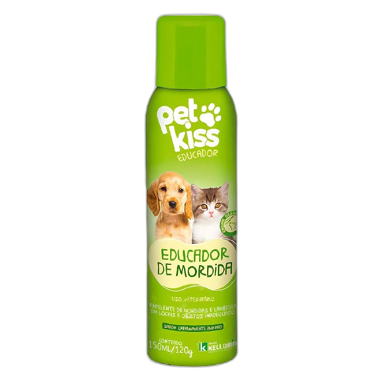 Educador Anti Mordidas e Lambidas para Cães e Gatos - Spray 150ml