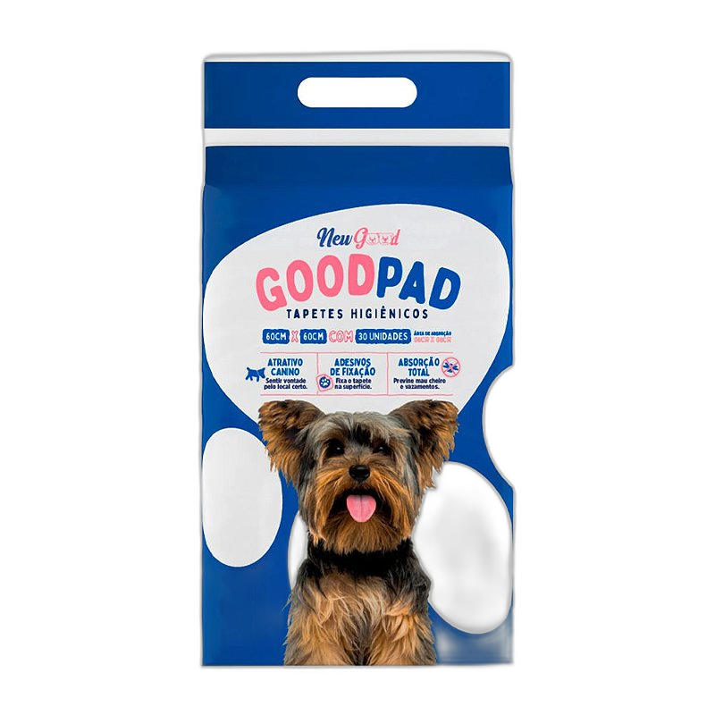 Tapete Higiênico Good Pad 60x60 para Cães - 30 Unidades