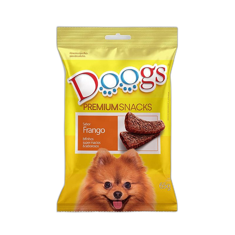 Bifinho Doogs Frango para Cães - 65g