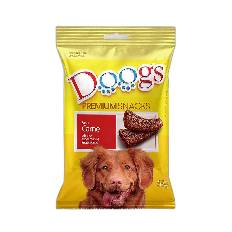 Bifinho Doogs Carne para Cães - 65g
