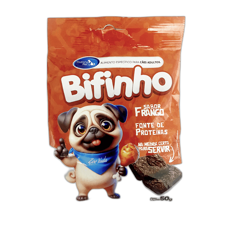 Bifinho Frango para Cães