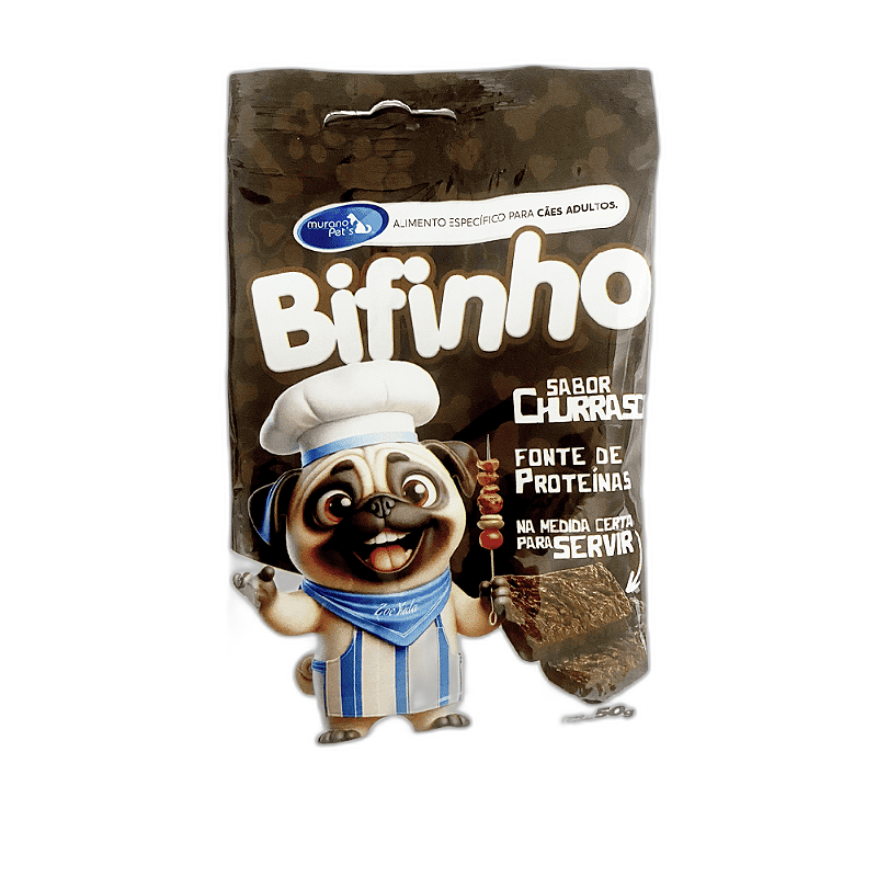 Bifinho Churrasco para Cães