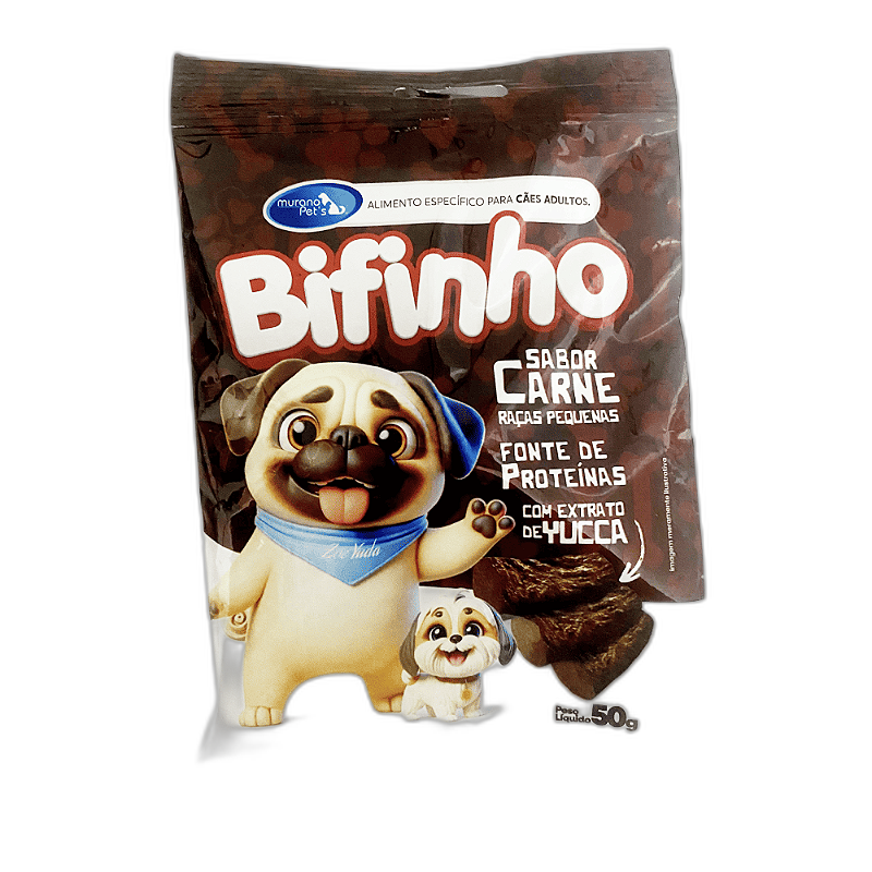 Bifinho Carne para Cães - Raças Pequenas